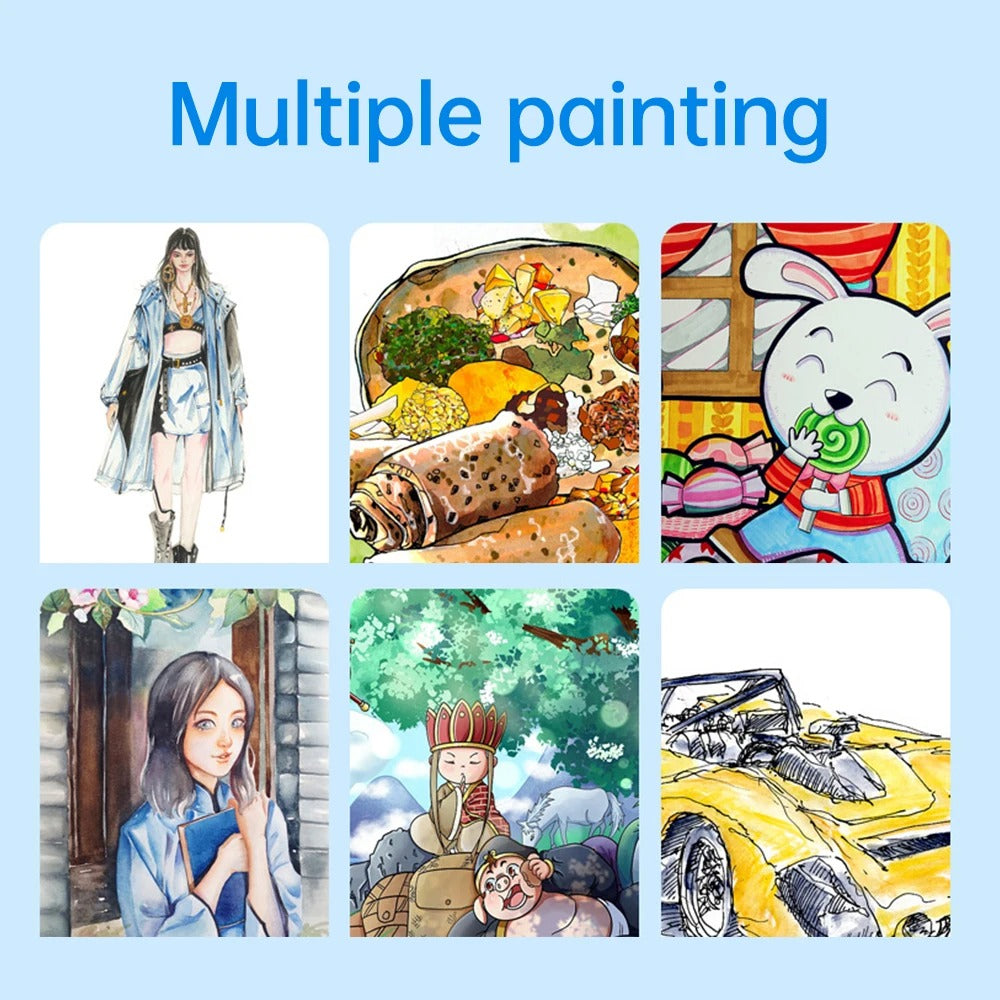 Kit X 120 Piezas De Marcadores Dobles