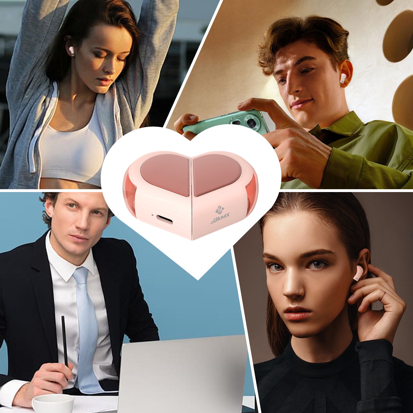 Audifonos Inalámbricos JKMX Corazon JK2