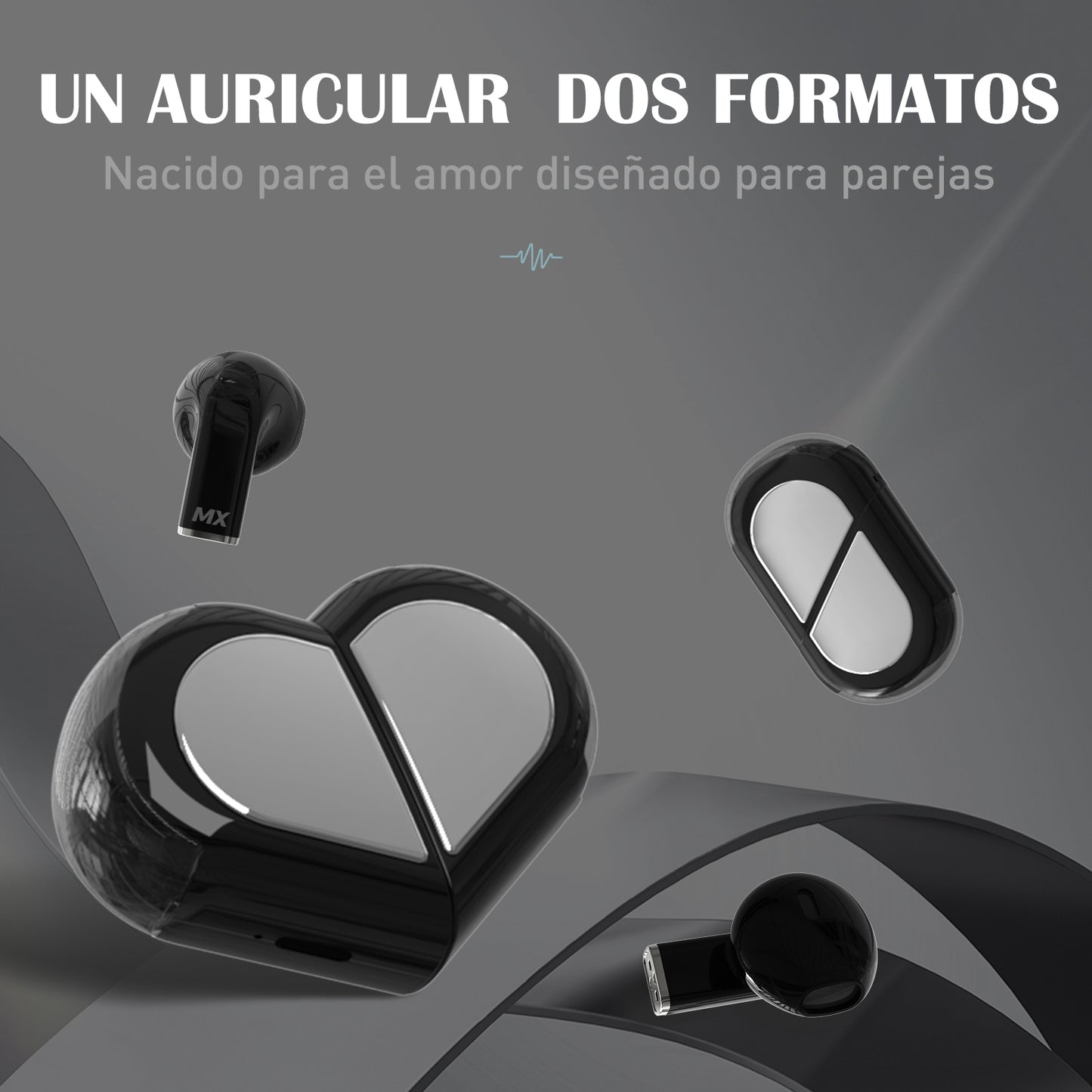 Audifonos Inalámbricos JKMX Corazon JK2