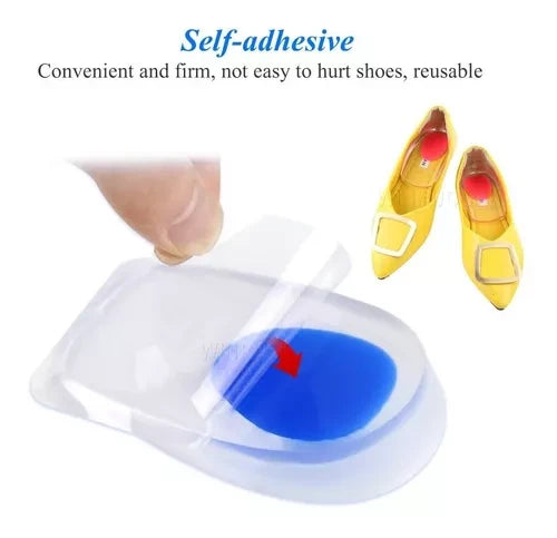 Plantilla Pies Silicona Gel Talonera