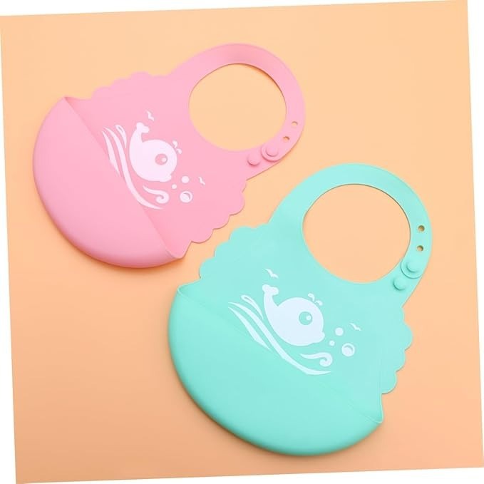 Babero De Silicona Impermeable