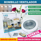 Ventilador Inteligente de LED 2 en 1 TurboMax™ - [SÚPER POTENTE]