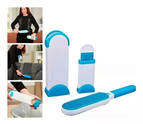 REMOVEDOR DE PELUSA MASCOTAS CEPILLO