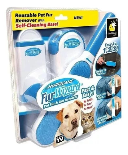 REMOVEDOR DE PELUSA MASCOTAS CEPILLO