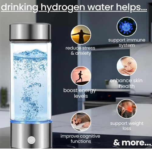 Botella Termo De Agua De Hidrogeno