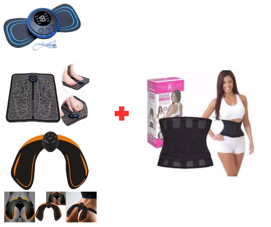 Combo X3 Masajeador + Faja pd-48