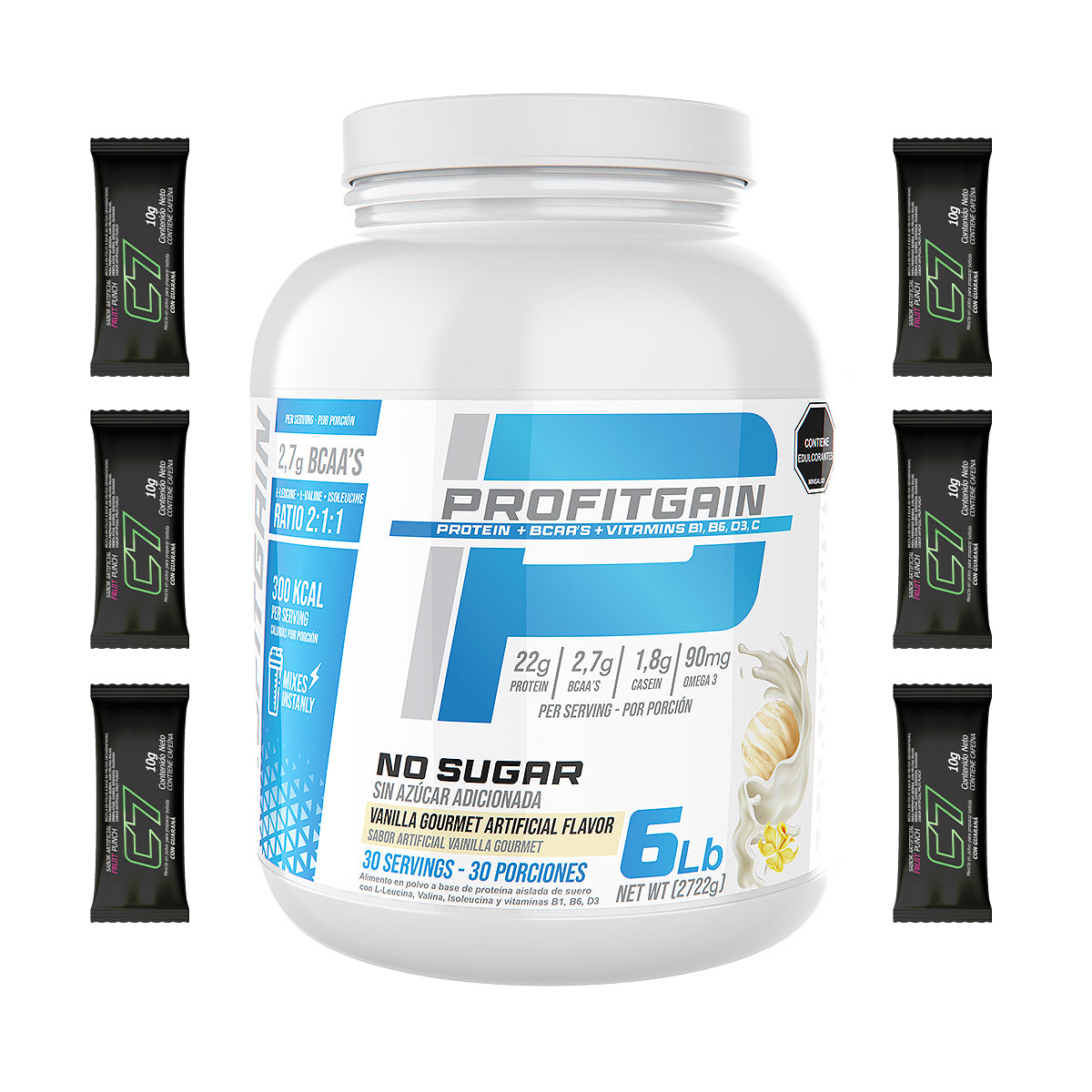 Proteina whey isolate 6 libras Profit