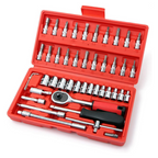 🔧 ESTUCHE JUEGO DE HERRAMIENTAS 46 PIEZAS🔧