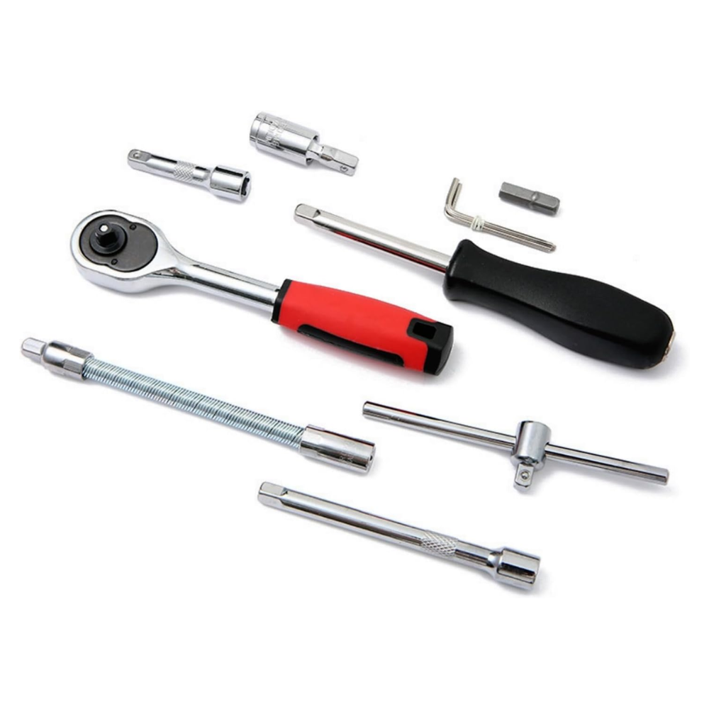 🔧 ESTUCHE JUEGO DE HERRAMIENTAS 46 PIEZAS🔧