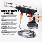 🚀 Hidrolavadora Portátil Recargable (2 Baterías)
