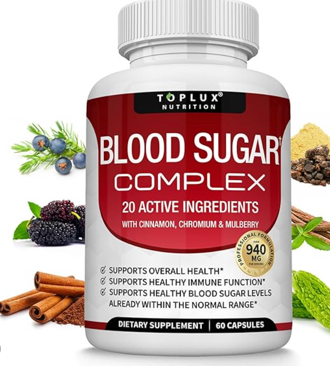 🌿 BLOOD SUGAR COMPLEX – Equilíbrio, Energia e Bem‑Estar Todos os Dias