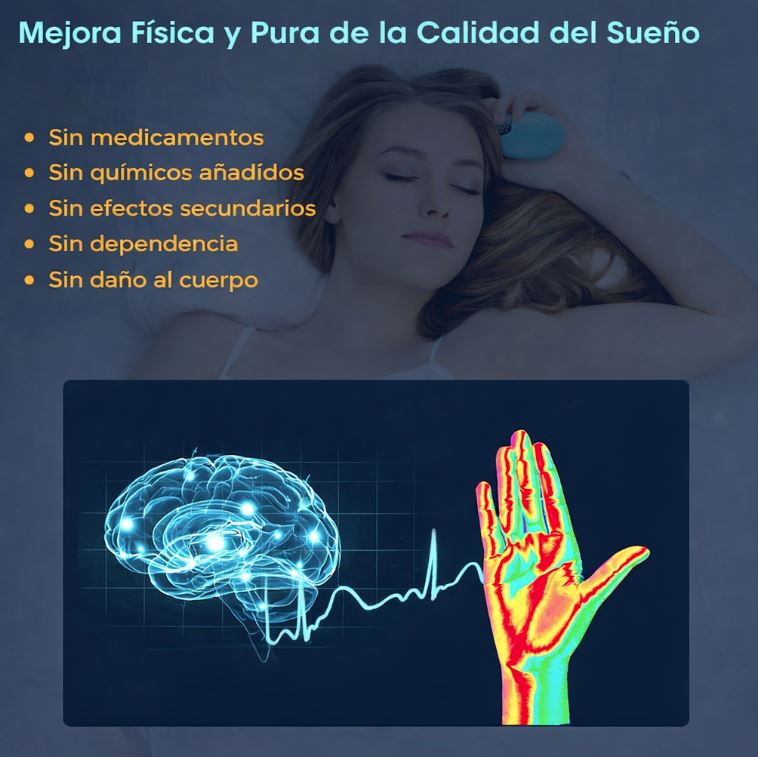 Dispositivo Portátil deRelaxación EMS – Tu aliado esencial para manejar el estrés y apoyar el control de la ansiedad