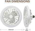 Ventilador Inteligente de LED 2 en 1 TurboMax™ - [SÚPER POTENTE]