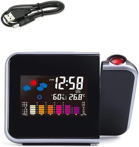Reloj Despertador Proyeccion Digital LED