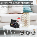 Reloj Despertador Proyeccion Digital LED