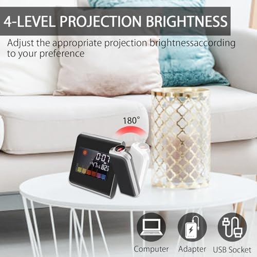 Reloj Despertador Proyeccion Digital LED