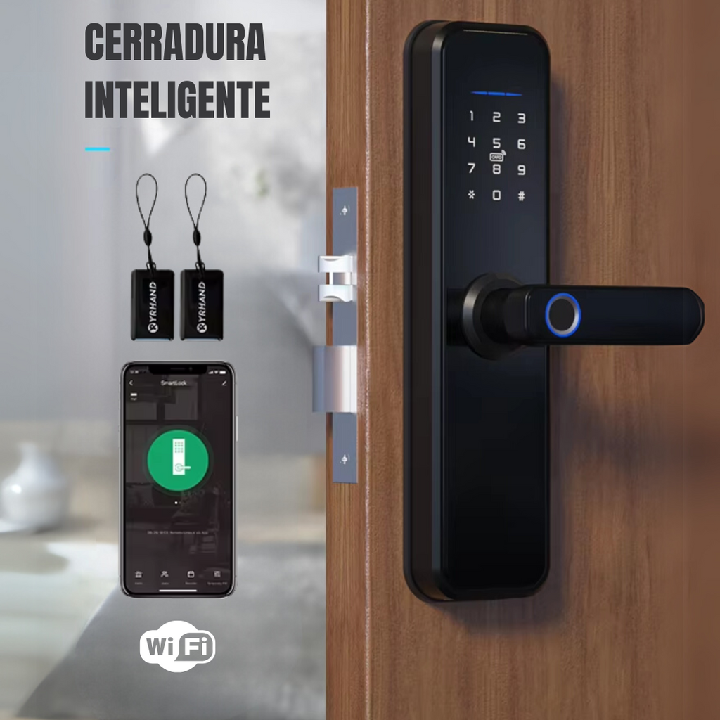 Cerradura Inteligente de Alta Seguridad y Control Total