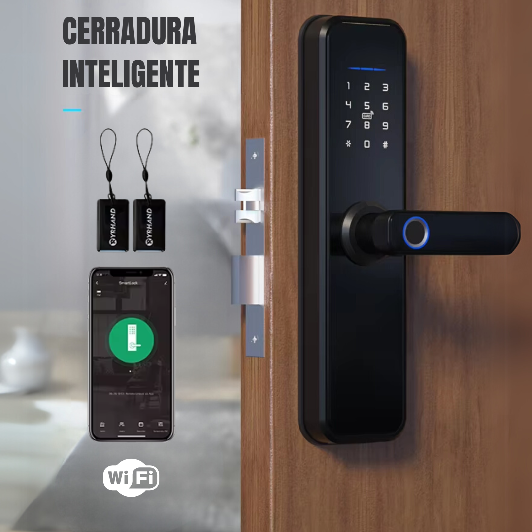 Cerradura Inteligente de Alta Seguridad y Control Total
