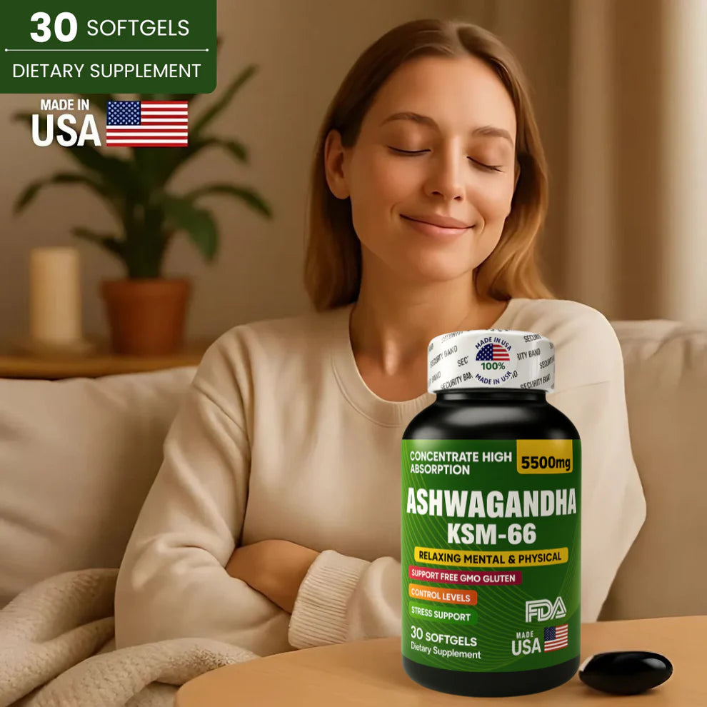 🌿 Ashwagandha KSM-66 - El Secreto