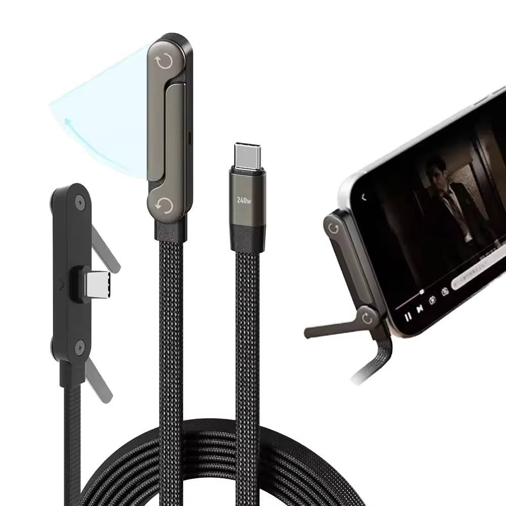 CABLE CARGA RAPIDA TIPO-C MAX 240W - Compatible con iPhone desde el 15