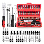 🔧 ESTUCHE JUEGO DE HERRAMIENTAS 46 PIEZAS🔧