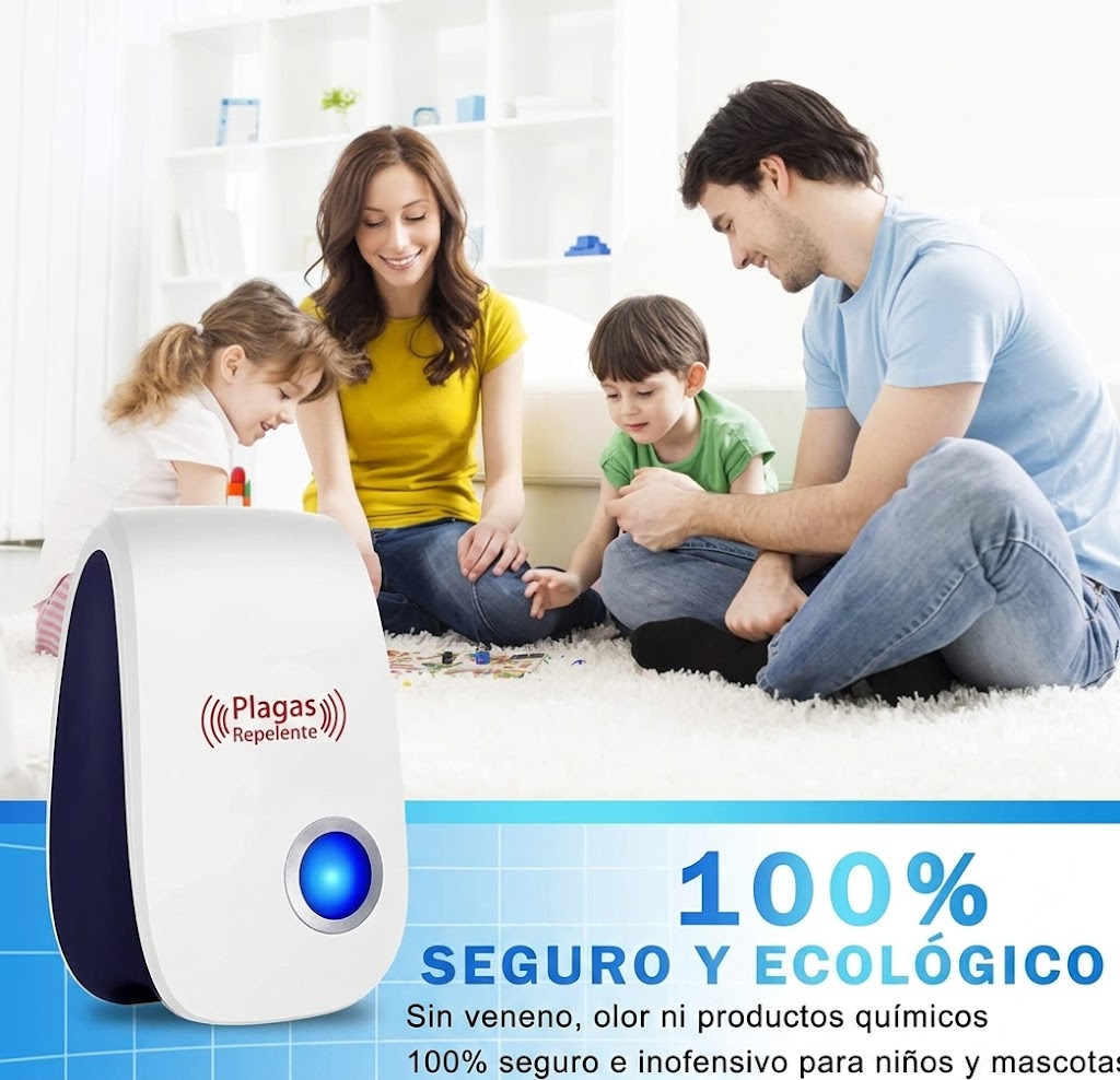 Repelente Ultrasonico Pest Caja Verde
