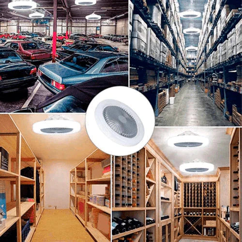 Ventilador Inteligente de LED 2 en 1 TurboMax™ - [SÚPER POTENTE]
