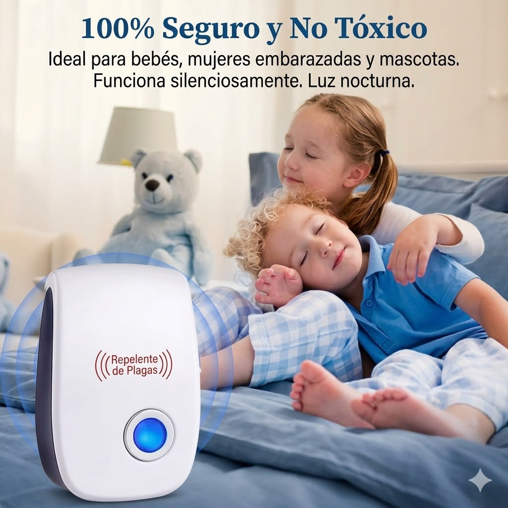 Repelente Ultrasonico Pest Caja Verde