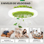 Ventilador Inteligente de LED 2 en 1 TurboMax™ - [SÚPER POTENTE]