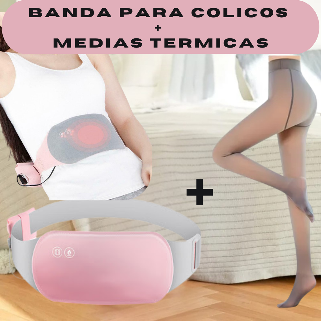 BANDA PARA COLICOS + MEDIAS TERMICAS