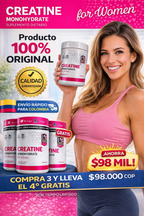 Creatine Monohydrate For Woman 100% Original