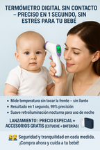 TERMÓMETRO DIGITAL SIN CONTACTO