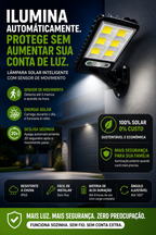 Lampara Solar con Sensor 616 - Sensor de Presencia