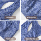 Conjunto deportivo mujer 2pcs azul  talla unica - additional image 4
