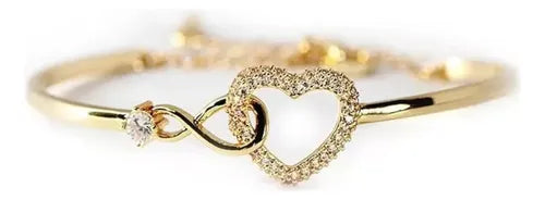 Brazalete Corazon Infinito +CAJAREG