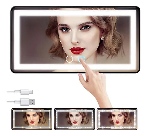 Espejo De Maquillaje Grande Para Carro