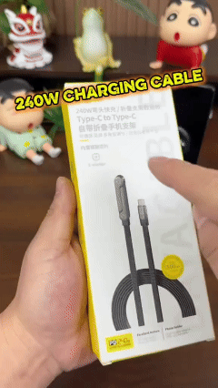 ⚡ Potencia, Resistencia y Comodidad: Cable Tipo-C de hasta 240W con Soporte — ¡Compra 2 y el Tercero va GRATIS! 🎁