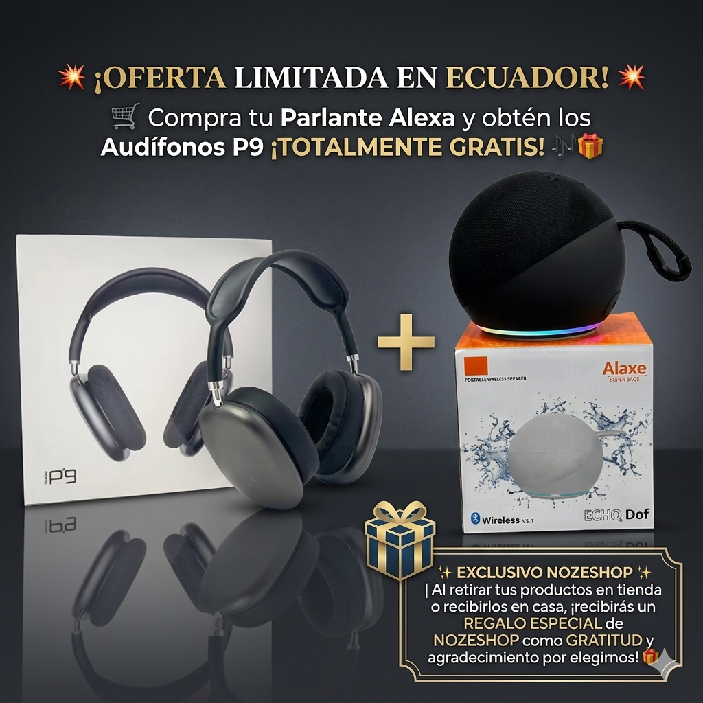 🎶COMBO ALEXA! Compra Tu Alexa Hoy y Llévate un Auricular de Regalo Totalmente GRATIS 🎁