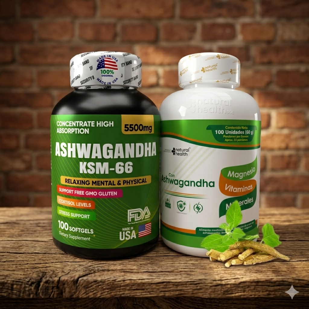 🌿 Ashwagandha KSM-66 - El Secreto