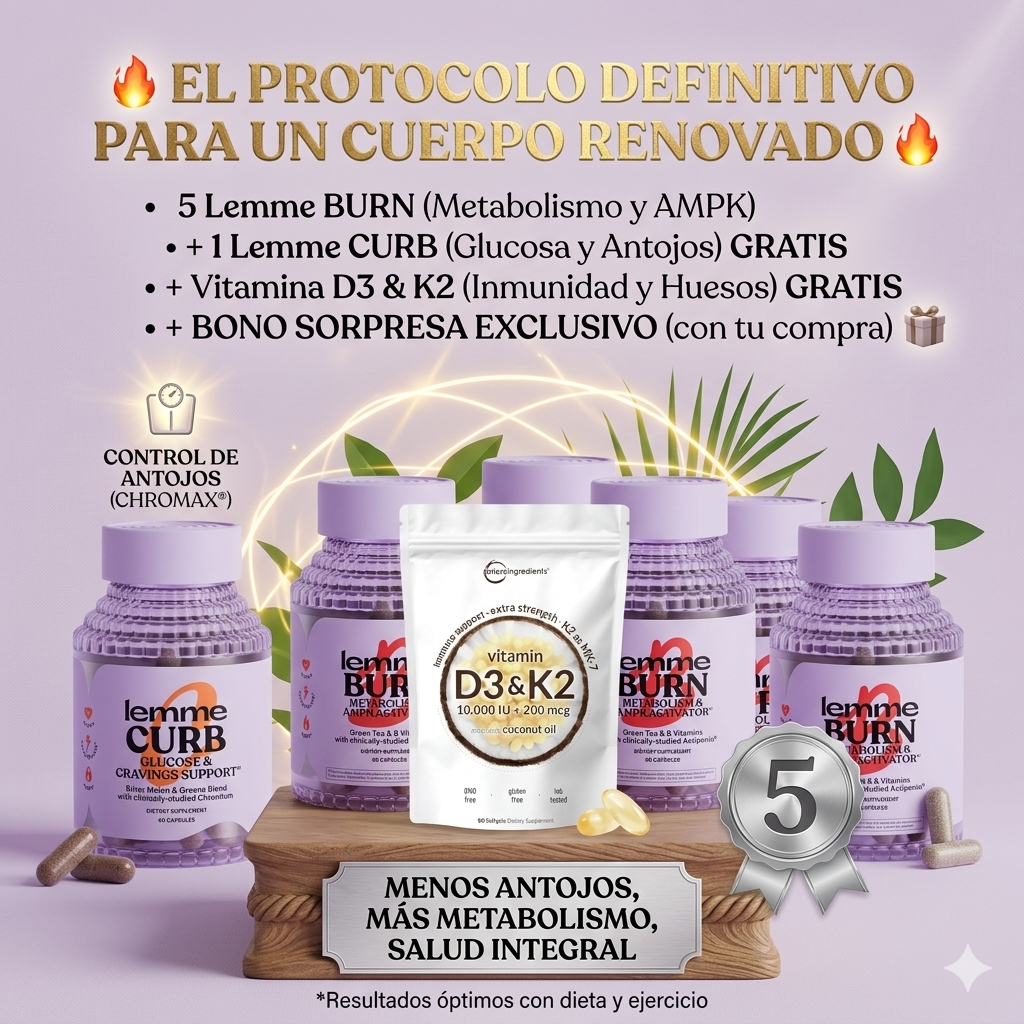 🔥 Lemme Burn: Dale un impulso a tu día y a tu estilo de vida activo