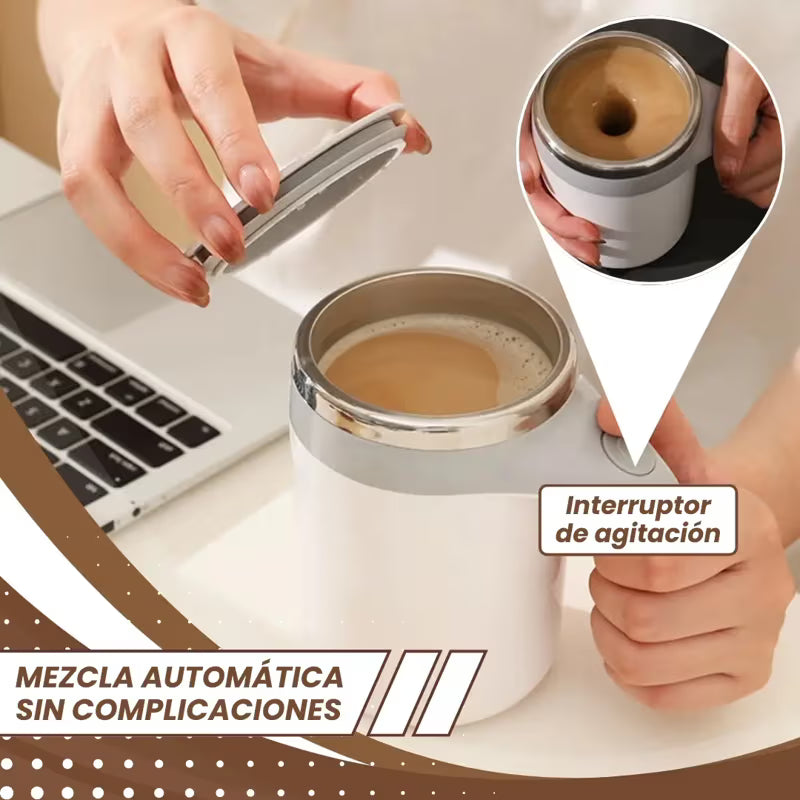☕TAZA MEZCLADORA AUTOMÁTICA 380ML