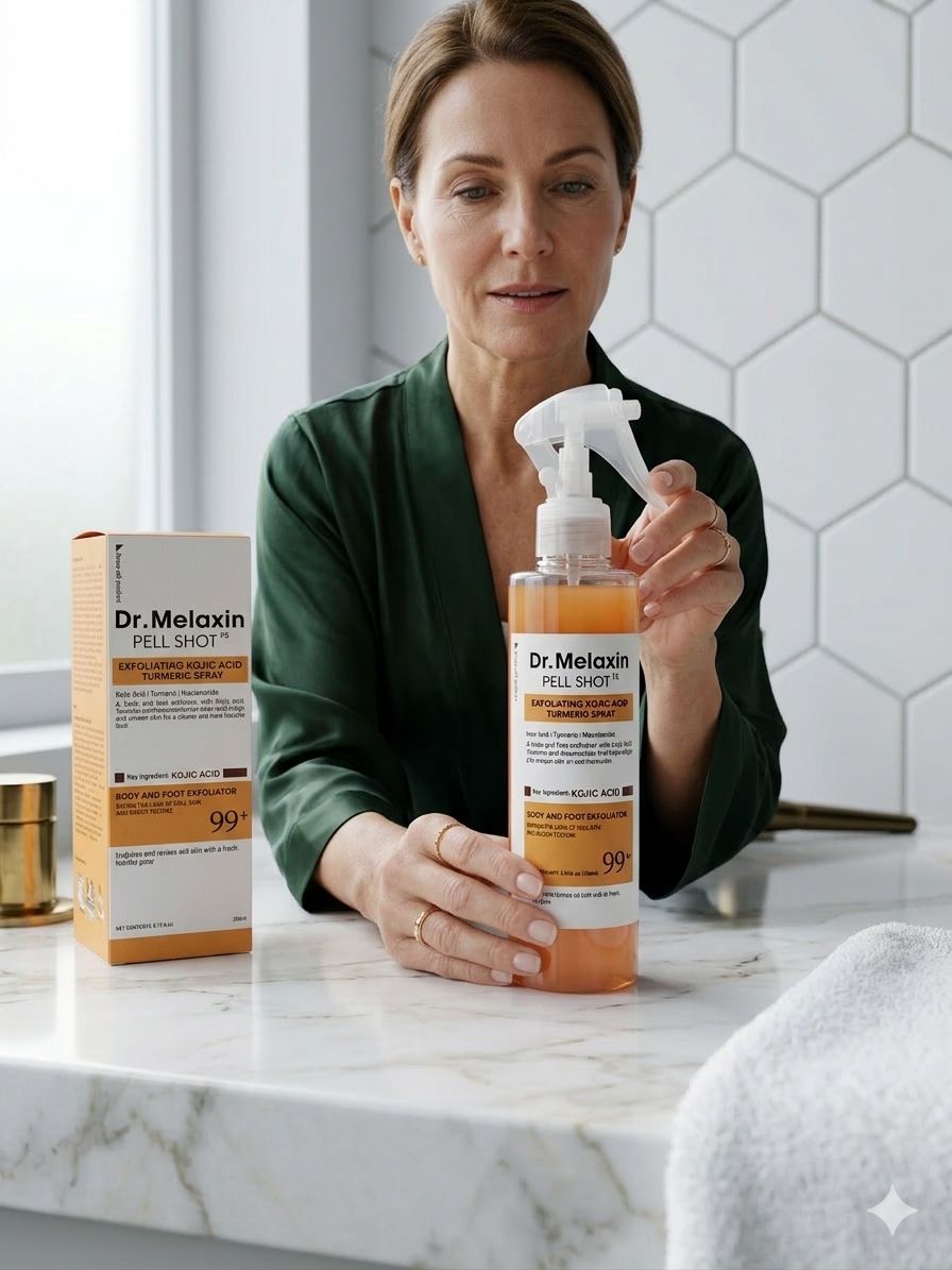 Exfoliante Melaxin - Para Aclarar Partes Oscuras - Fórmula Cúrcuma | Nozeshop