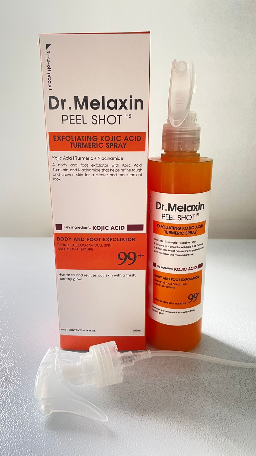 Exfoliante Melaxin - Para Aclarar Partes Oscuras - Fórmula Cúrcuma | Nozeshop