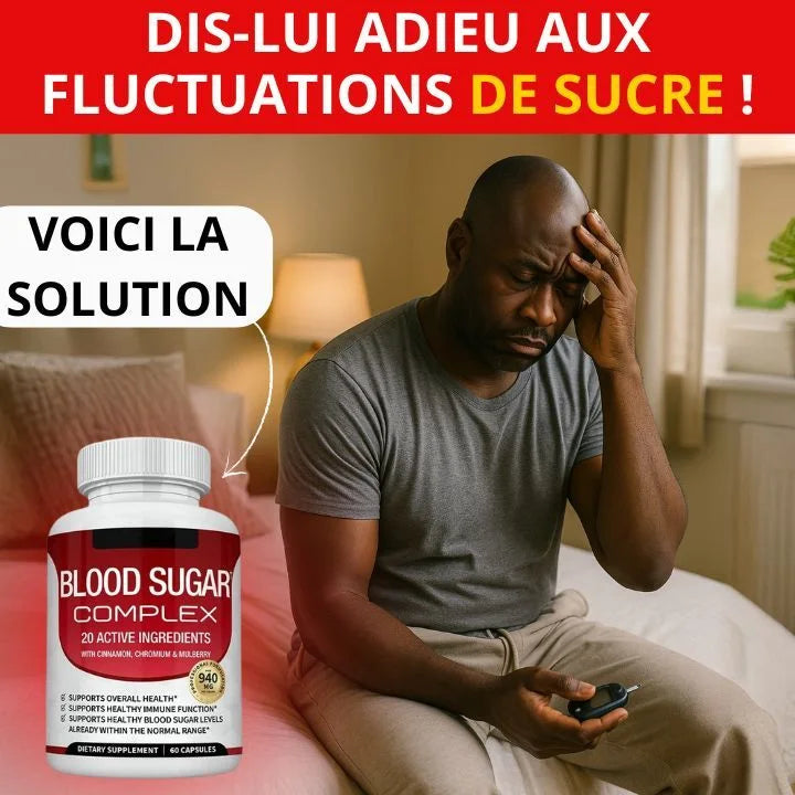 🌿 BLOOD SUGAR COMPLEX – Equilíbrio, Energia e Bem‑Estar Todos os Dias
