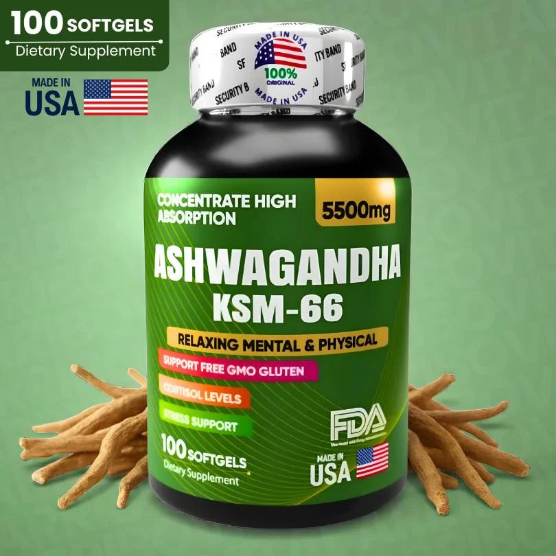 🌿 Ashwagandha KSM-66 - El Secreto