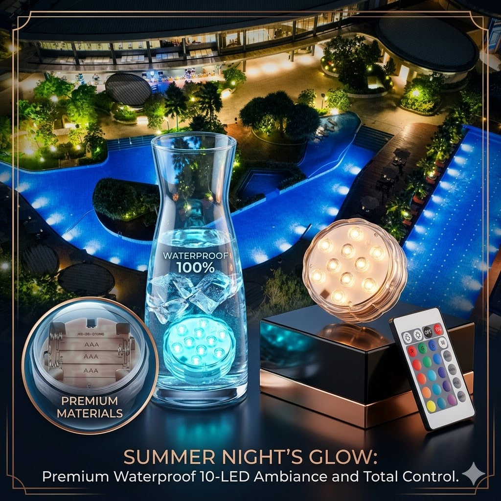 ✨ Kit Premium de Iluminación RGB para Piscinas 🌈💦(Recomendado a partir de 4 unidades)