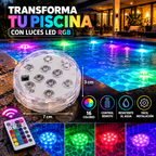 🌈 ¡Transforma Tu Piscina con Luces LED RGB! 💦 Kit de Iluminación Multicolor