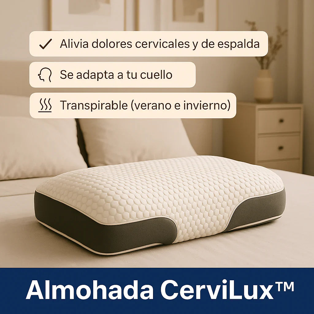 Almohadas CerviLux™ Compra 4 y gana regalos increíbles