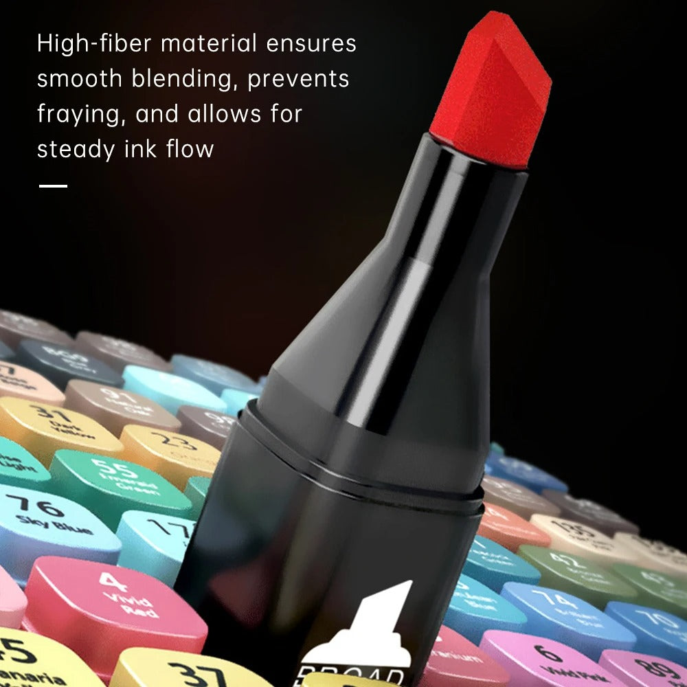 Kit X 120 Piezas De Marcadores Dobles