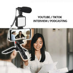 KIT TRIPODE PARA FOTOS Y VIDEOS